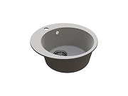 Кухонная мойка Mixline ML-GMU01 Ультра 48 556711 цвет Серый-1