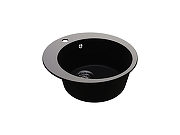Кухонная мойка Mixline ML-GMU01 Ультра 48 556712 цвет Черный-1