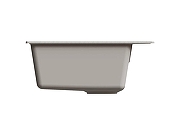Кухонная мойка Mixline ML-GMU02 Ультра 43 556715 цвет Серый-2