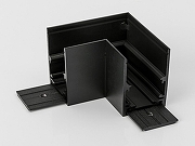 Соединитель угловой L-образный для треков накладных Lumker SY-LINK 00-00013604 цвет Черный