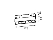Накладной светильник Lumker SY-LINK 00-00013642 цвет плафона/подвески Черный, цвет арматуры Черный-3