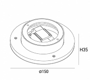 Накладной светильник DesignLed ML 00-00016549 цвет плафона/подвески Белый, цвет арматуры Белый-2