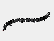 Накладной светильник Lumker 00-00039446 цвет плафона/подвески черный, цвет арматуры черный