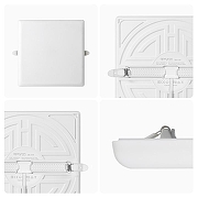 Встраиваемый светильник Apeyron Electrics 06-119 цвет плафона/подвески Белый, цвет арматуры Белый-7