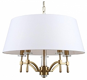 Подвесной светильник Escada 1016 10163/5PL цвет плафона/подвески Белый, цвет арматуры Бронза