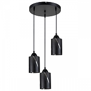 Подвесной светильник Escada Storm 10179/3S цвет плафона/подвески Черный, цвет арматуры Черный