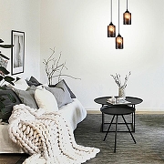 Подвесной светильник Escada Storm 10179/3S цвет плафона/подвески Черный, цвет арматуры Черный-4