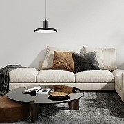 Подвесной светильник Escada Center 10230/1LED цвет плафона/подвески Белый, Черный, цвет арматуры Черный-5