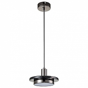 Подвесной светильник Escada 10260 10260/1LED Black marble цвет плафона/подвески Белый, Черный, цвет арматуры Черный