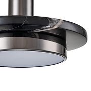 Подвесной светильник Escada 10260 10260/1LED Black marble цвет плафона/подвески Белый, Черный, цвет арматуры Черный-4