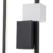 Накладной светильник Escada 10278 10278/1LED цвет плафона/подвески Белый, цвет арматуры Черный-3