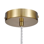 Подвесной светильник Indigo 11069 11069/1P White цвет плафона/подвески Белый, цвет арматуры Бронза-4