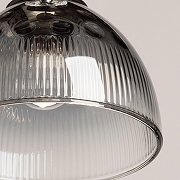 Подвесной светильник De City Соло 9 112014701 цвет плафона/подвески Дымчатый, цвет арматуры Черный-6