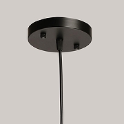 Подвесной светильник De City Соло 9 112014701 цвет плафона/подвески Дымчатый, цвет арматуры Черный-7