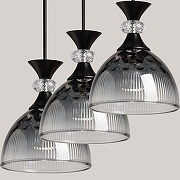 Подвесной светильник De City Соло 9 112014803 цвет плафона/подвески дымчатый, цвет арматуры черный-6