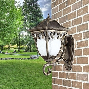 Светильник на штанге Feron Афина 11483 цвет плафона/подвески Прозрачный, цвет арматуры Золото-1