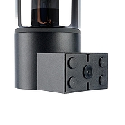 Накладной светильник Feron Шанхай 51992 цвет плафона/подвески Прозрачный, цвет арматуры Черный-8