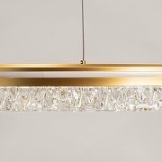 Подвесной светильник De City Платлинг 119010101 цвет плафона/подвески неокрашенный, цвет арматуры золото-7