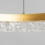 Подвесной светильник De City Платлинг 119010101 цвет плафона/подвески неокрашенный, цвет арматуры золото-8