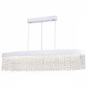 Подвесной светильник Indigo 12054 12054/1PL White цвет плафона/подвески Прозрачный, цвет арматуры Белый-1