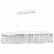 Подвесной светильник Indigo 12054 12054/1PL White цвет плафона/подвески Прозрачный, цвет арматуры Белый-2