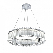Подвесной светильник Indigo 12056 12056/A/1P Chrome цвет плафона/подвески Прозрачный, цвет арматуры Хром-1