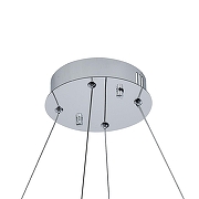 Подвесной светильник Indigo 12056 12056/A/1P Chrome цвет плафона/подвески Прозрачный, цвет арматуры Хром-6