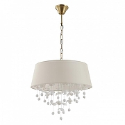 Подвесной светильник Indigo 13029 13029/6P Beige цвет плафона/подвески Бежевый, Белый, цвет арматуры Бронза-2