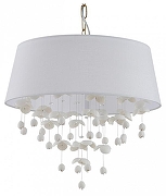 Подвесной светильник Indigo 13029 13029/6P White цвет плафона/подвески Белый, цвет арматуры Бронза