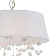 Подвесной светильник Indigo 13029 13029/6P White цвет плафона/подвески Белый, цвет арматуры Бронза-3