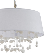 Подвесной светильник Indigo 13029 13029/6P White цвет плафона/подвески Белый, цвет арматуры Бронза-4