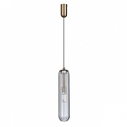 Подвесной светильник Escada 160001 160001/1P Brass цвет плафона/подвески Прозрачный, цвет арматуры Бронза-2