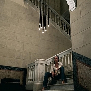 Подвесной светильник O-LUCE Slim 18108021/620GL цвет плафона/подвески Золото, цвет арматуры Золото-2