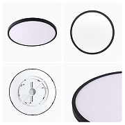 Накладной светильник Apeyron Electrics 18-128 цвет плафона/подвески Белый, цвет арматуры Черный-10