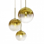 Подвесной светильник O-LUCE Passage 18500821 цвет плафона/подвески Золото, цвет арматуры Золото-1