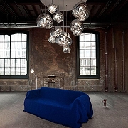 Подвесной светильник O-LUCE Melt 18749061 цвет плафона/подвески Хром, цвет арматуры Хром-4