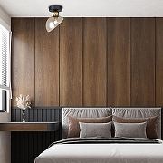 Накладной светильник Escada L1berty 2109/1P цвет плафона/подвески Серый, цвет арматуры Бронза, Черный-2