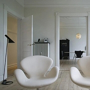 Торшер O-LUCE AJ 18944121 цвет плафона/подвески Черный, цвет арматуры Черный-3