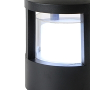 Накладной светильник Escada Metope 30017W/01LED цвет плафона/подвески Белый, цвет арматуры Черный-1