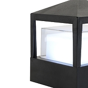 Накладной светильник Escada Metope 30018W/01LED цвет плафона/подвески Белый, цвет арматуры Черный-1