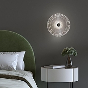 Накладной светильник Eurosvet T1tan1a 40033/1 LED черный цвет плафона/подвески Прозрачный, цвет арматуры Черный-3