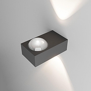 Накладной светильник Elektrostandard Lenses 35191/W серый цвет плафона/подвески Прозрачный, цвет арматуры Серый-2