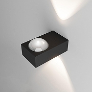 Накладной светильник Elektrostandard Lenses 35191/W черный цвет плафона/подвески Прозрачный, цвет арматуры Черный-2