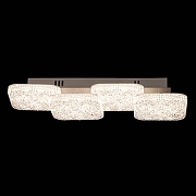 Накладной светильник De City Мадлен 424019404 цвет плафона/подвески неокрашенный, цвет арматуры белый-1