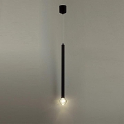 Подвесной светильник Odeon Light F1ANO 4373/3LA цвет плафона/подвески Прозрачный, Хром, цвет арматуры Черный-2