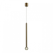 Подвесной светильник Odeon Light F1ANO 4374/3LA цвет плафона/подвески Прозрачный, цвет арматуры Золото-1