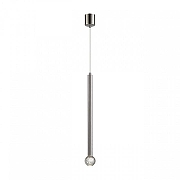 Подвесной светильник Odeon Light F1ANO 4375/3LA цвет плафона/подвески Прозрачный, цвет арматуры Никель-1