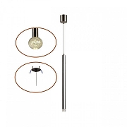 Подвесной светильник Odeon Light F1ANO 4375/3LA цвет плафона/подвески Прозрачный, цвет арматуры Никель-3