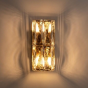 Накладной светильник De City Гослар 22 498027802 цвет плафона/подвески неокрашенный, цвет арматуры золото-1