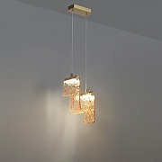 Подвесной светильник Odeon Light Flow 5105/11L цвет плафона/подвески Оранжевый, цвет арматуры Золото-2